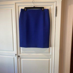 JCrew Royal Blue Pencil Skirt (New with Tags)